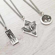 Load image into Gallery viewer, STERLING SILVER DAY AND NIGHT NECKLACE