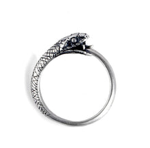 Load image into Gallery viewer, STERING SILVER SERPENT RING