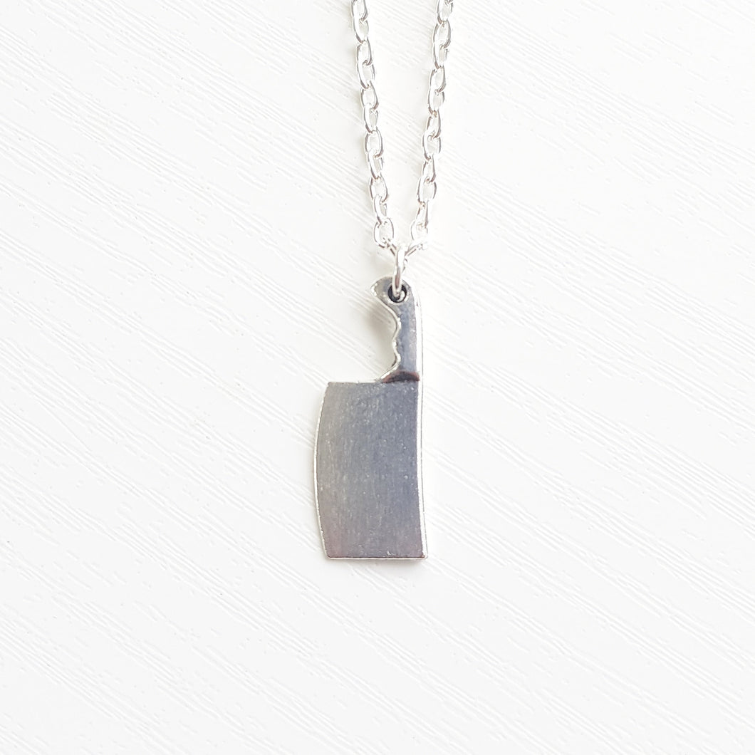 MEAT CLEAVER NECKLACE