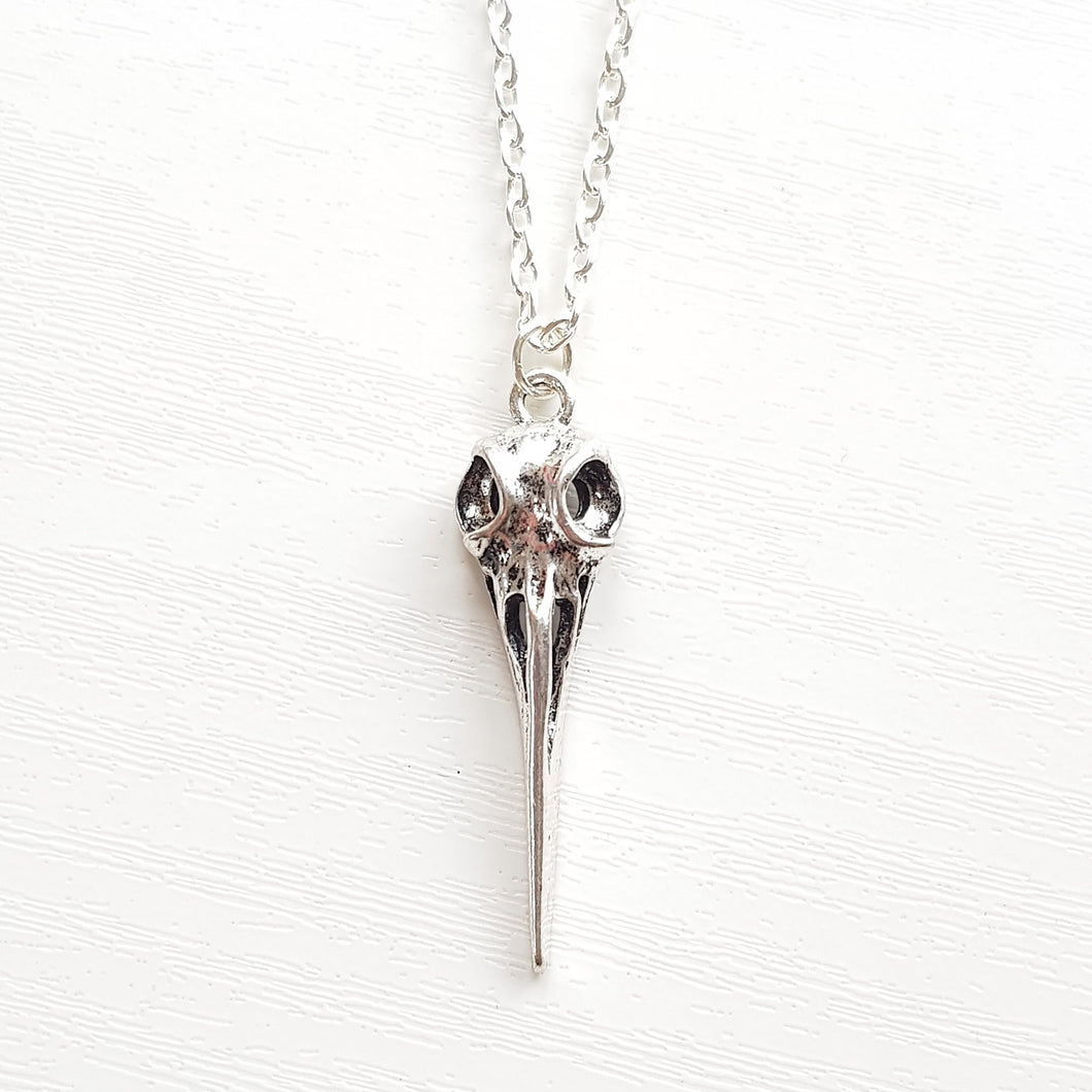 BIRD SKULL NECKLACE