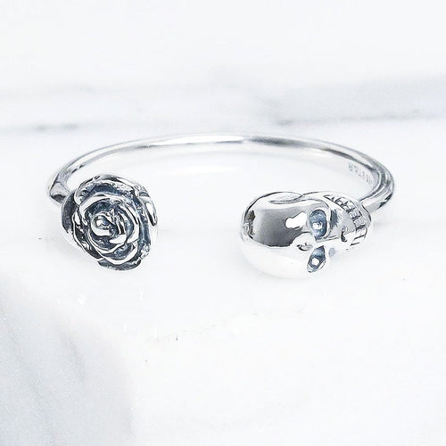 STERLING SILVER KISS FROM A ROSE RING