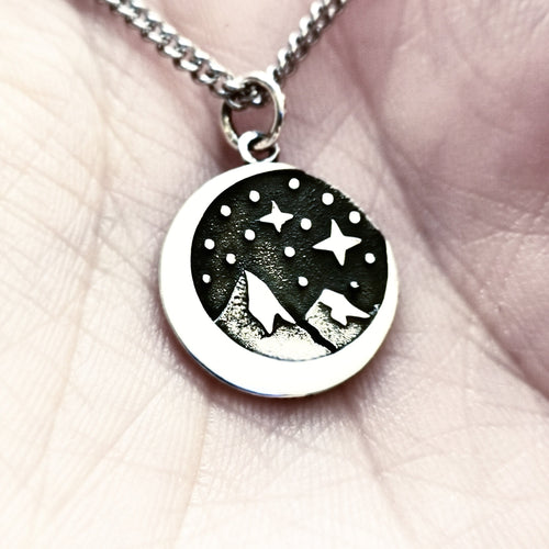 STERLING SILVER MOUNTAINS OF THE MOON
