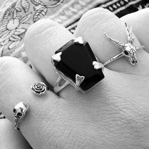 STERLING SILVER KISS FROM A ROSE RING