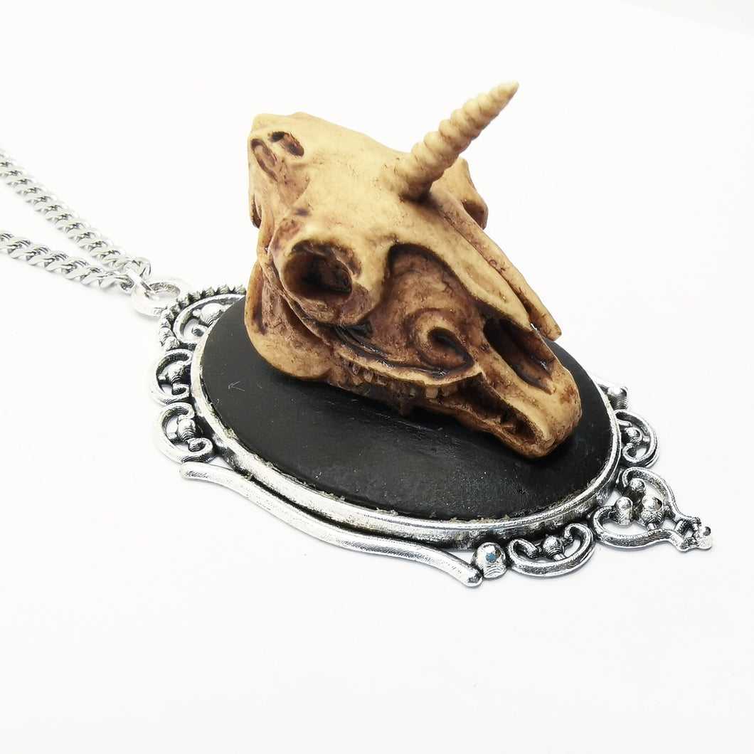 UNICORN CAMEO NECKLACE