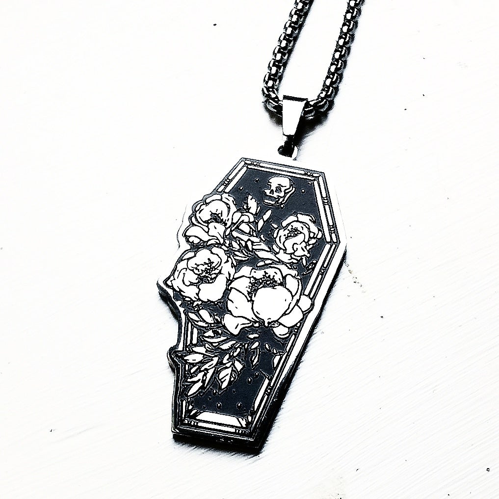 OPEN CASKET NECKLACE