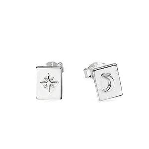 STERLING SILVER CELESTIAL EARRINGS