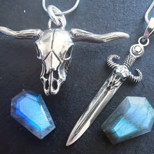 Load image into Gallery viewer, STERLING SILVER EXCALIBUR NECKLACE