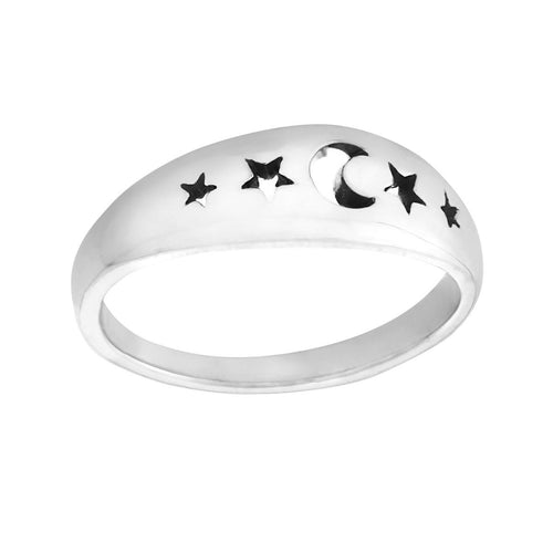 STERLING SILVER INTERSTELLAR RING