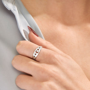 STERLING SILVER INTERSTELLAR RING