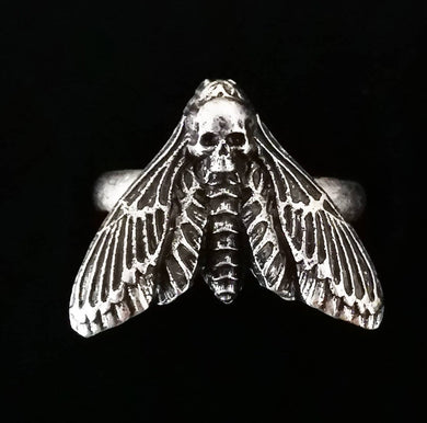 OBLIVION DEATH MOTH RING