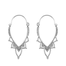 Load image into Gallery viewer, STERLING SILVER ETERNITY HOOPS