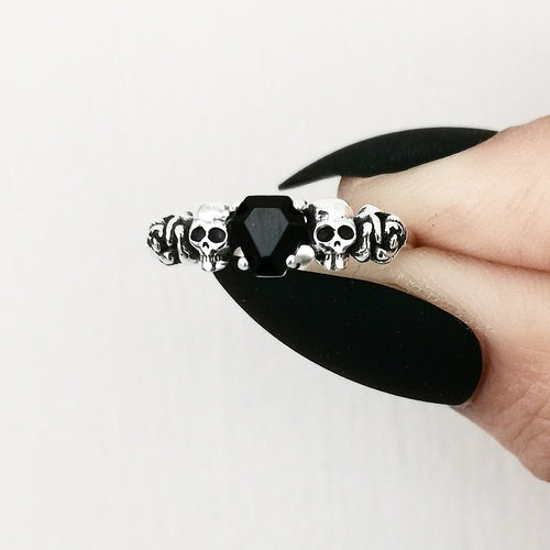 STERLING SILVER ETERNAL DAMNATION RING