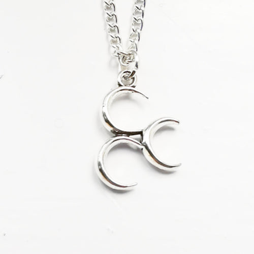 TRIPLE MOON NECKLACE