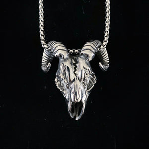 RAM SKULL NECKLACE