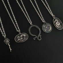 Load image into Gallery viewer, STERLING SILVER MY MOON AND STARS NECKLACE