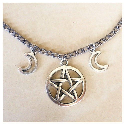 TRIPLE GODDESS COLLAR