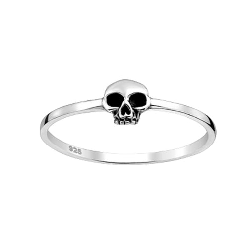 STERLING SILVER SKULL RING