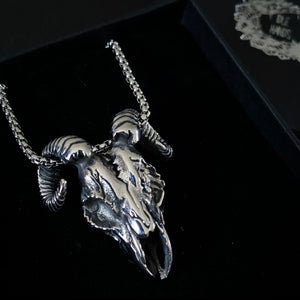 RAM SKULL NECKLACE