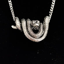 Load image into Gallery viewer, ENTWINED SNAKE NECKLACE