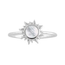 Load image into Gallery viewer, STERLING SILVER IRIDESCENT DAWN RING