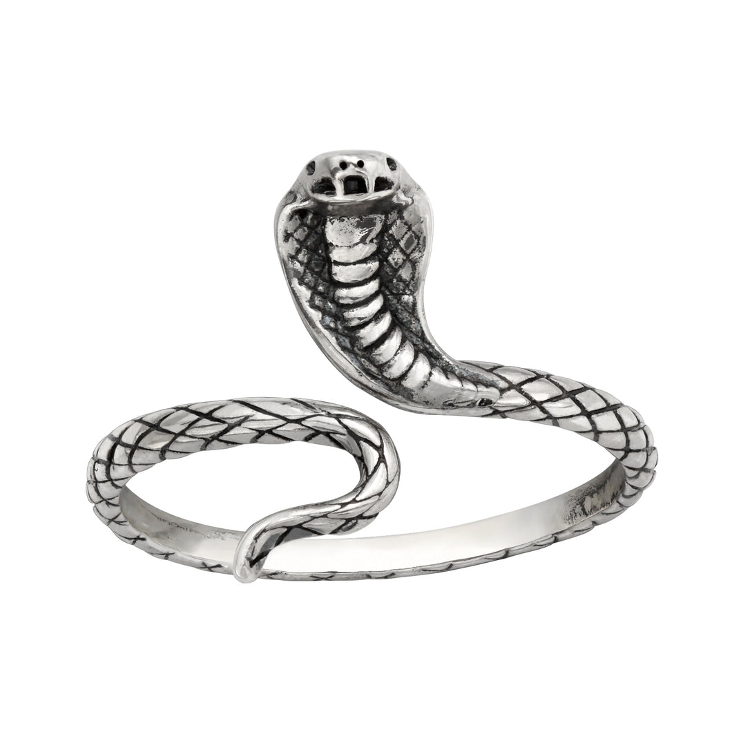 STERLING SILVER SNAKE RING